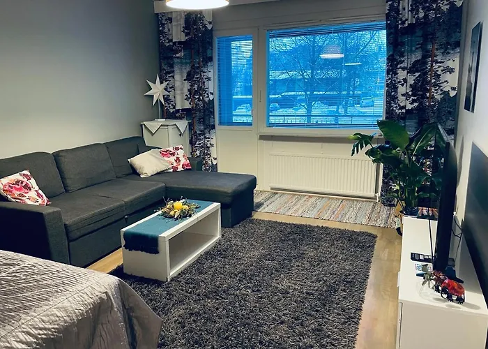 Studiohuoneisto Vallikadun Helmi, 56 M2, Ac,Wifi,Parveke